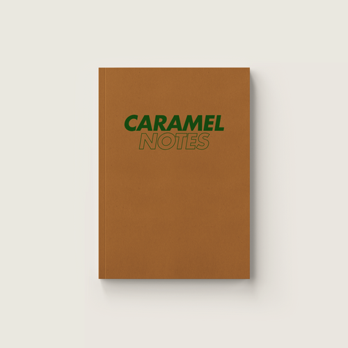 Liniertes A5 Notizbuch Caramel Notes karamell – Pelican Prints
