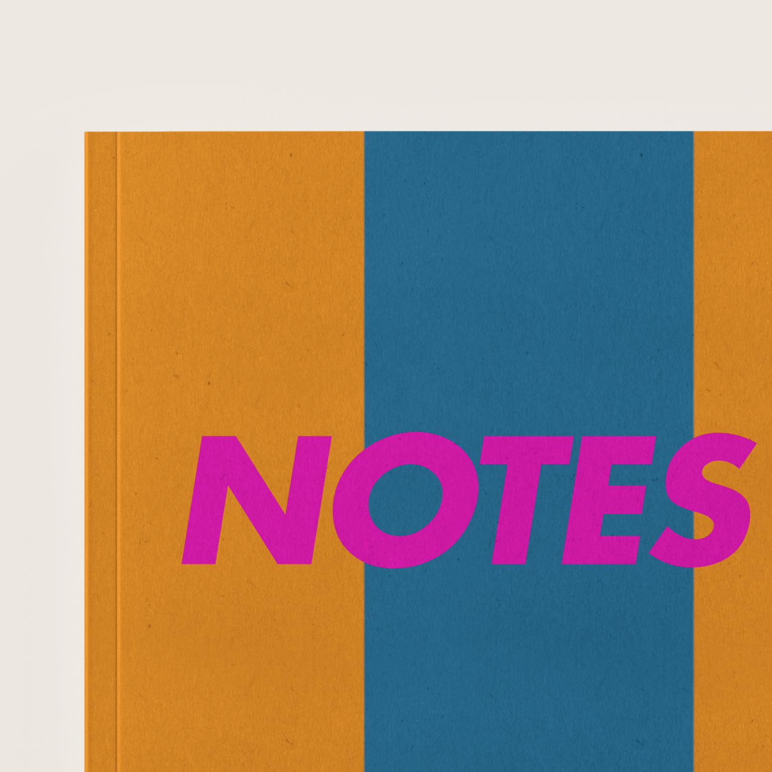 Notizbuch Notes Detailansicht Fadenbindung – Pelican Prints